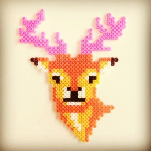 Playing with Pyssla beads. | Funny stuff to do | Pinterest