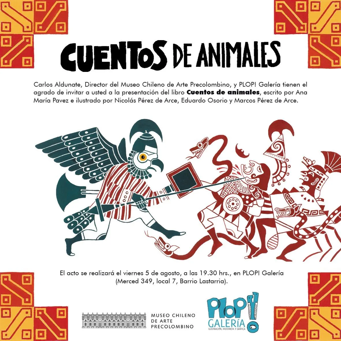 PLOP! Galería · Ilustración Chile: Historias de animales de ayer y ...