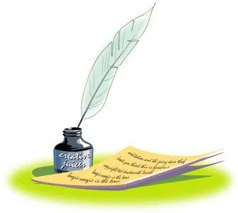 Pluma de escribir para colorear - Imagui