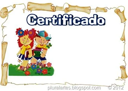 Plural Artes Digitais: Certificado – Educação Infantil