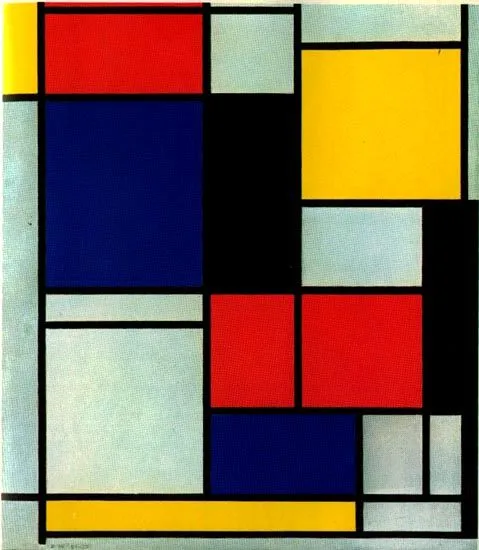 P.Mondrian - Tableau II