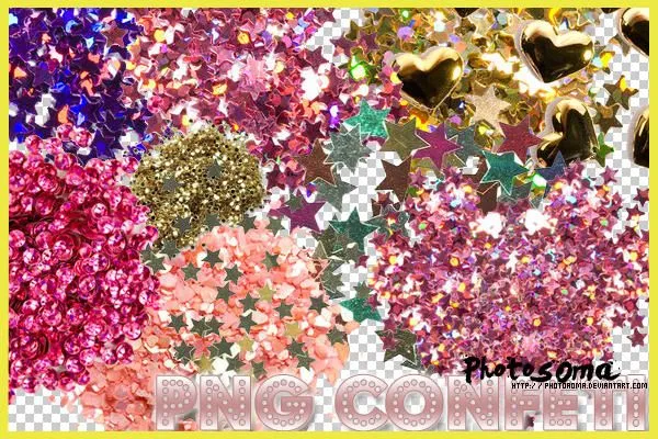 PNG Confeti by photosoma on deviantART