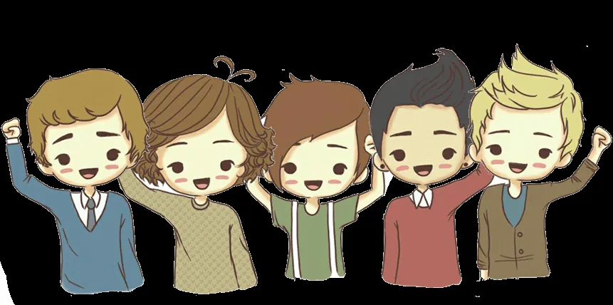 One Direction caricaturas animadas - Imagui