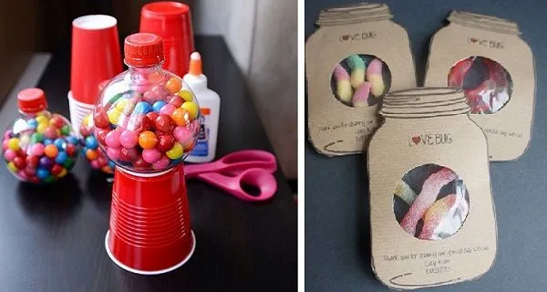 DE TODO UN POCO: 5 creativas ideas para regalarle dulces a los niños