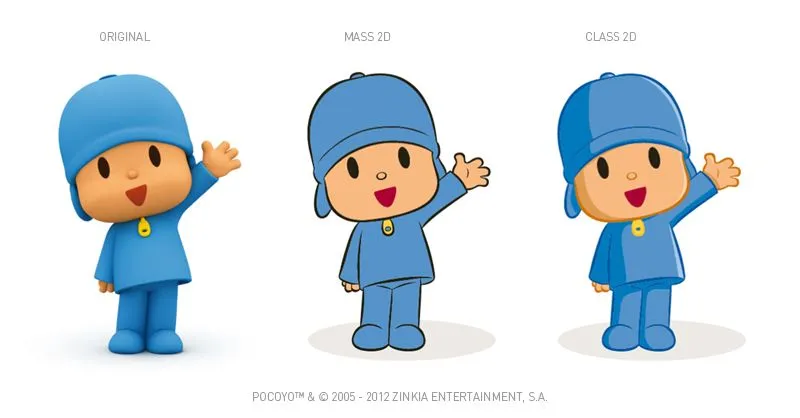 POCOYO™ 2D Cartoon restyle | JULIO DIAZ