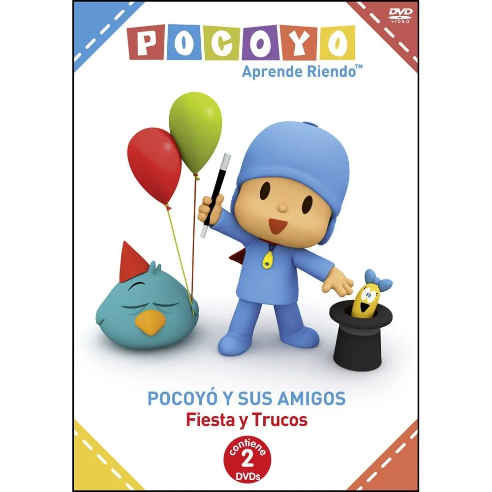 Pocoyó Y Sus Amigos: Fiesta Y Trucos (DVD) – Cine – El Corte Inglés