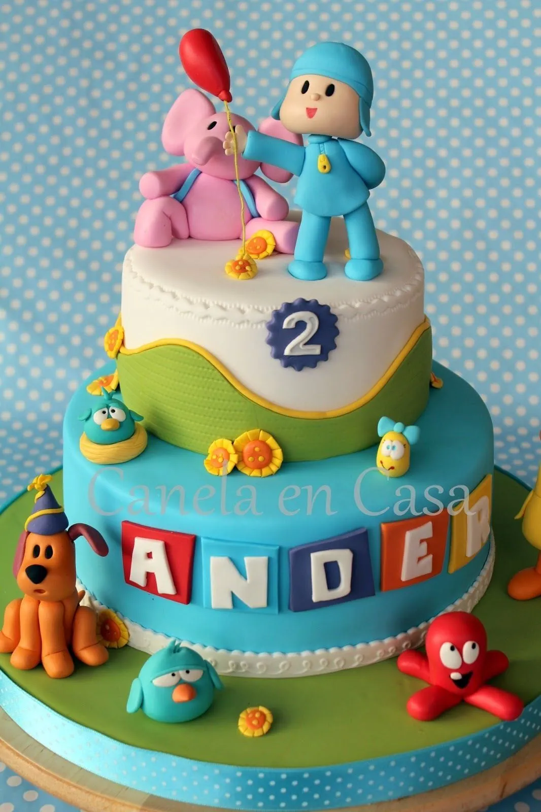 Pocoyo y amigos 2 pisos | Postres | Pinterest | Amigos y Pocoyo