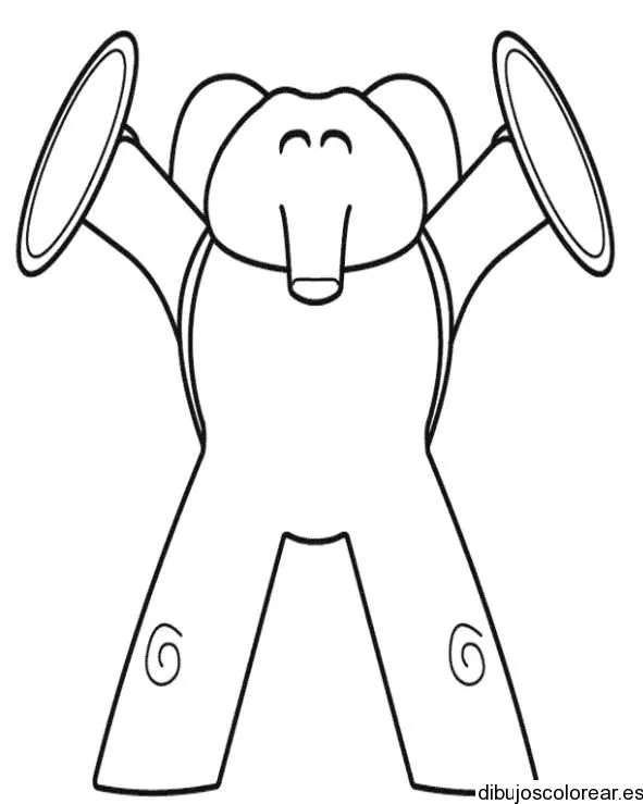 Pocoyo | Dibujos para Colorear