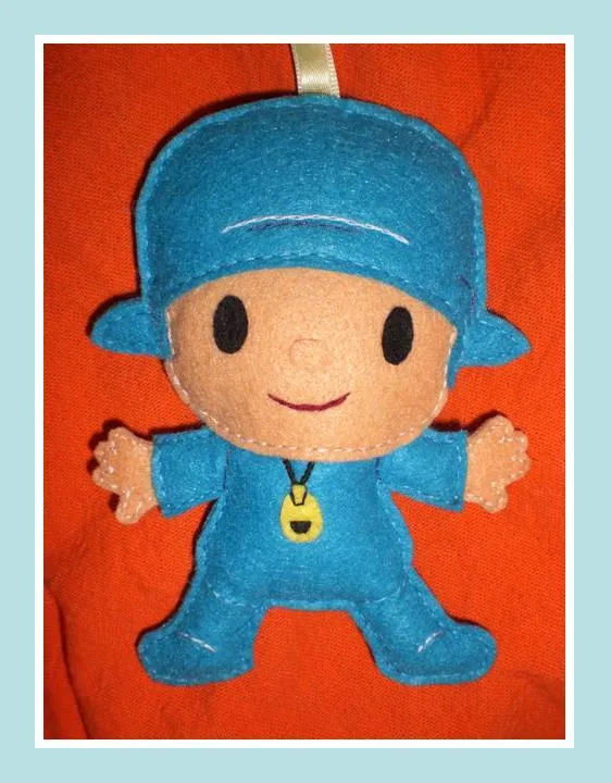 Pocoyo fieltro - Imagui