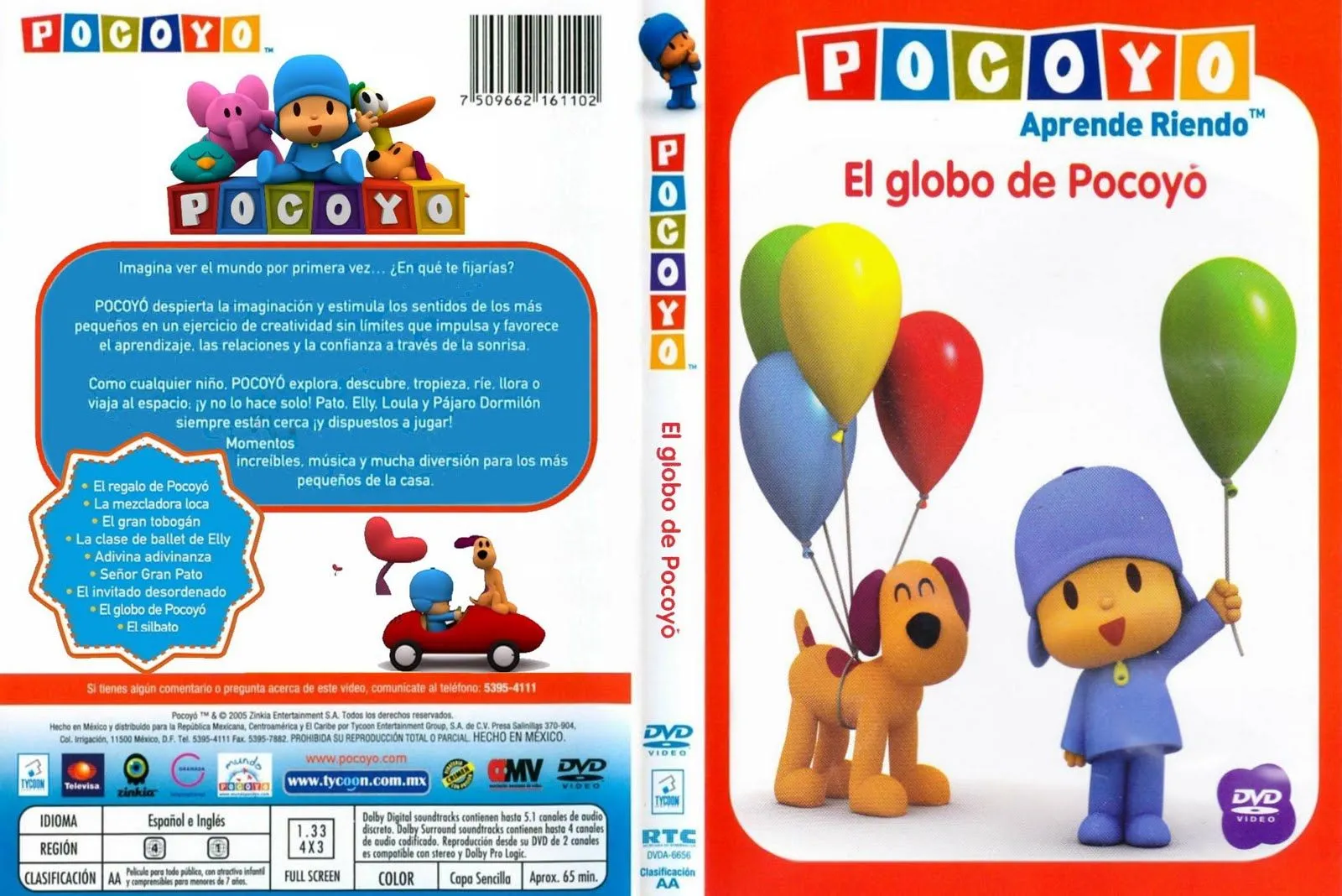 Pocoyo globos - Imagui