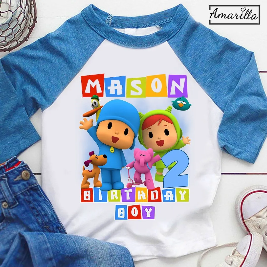 Pocoyo Hierro en transferencia Imagen I Fiesta de cumpleaños - Etsy México