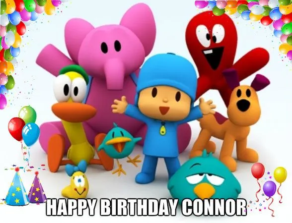 Pocoyo images connor bday wallpaper and background photos (35517967)