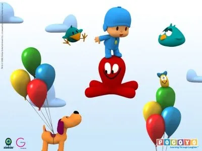 Pocoyo en la nube