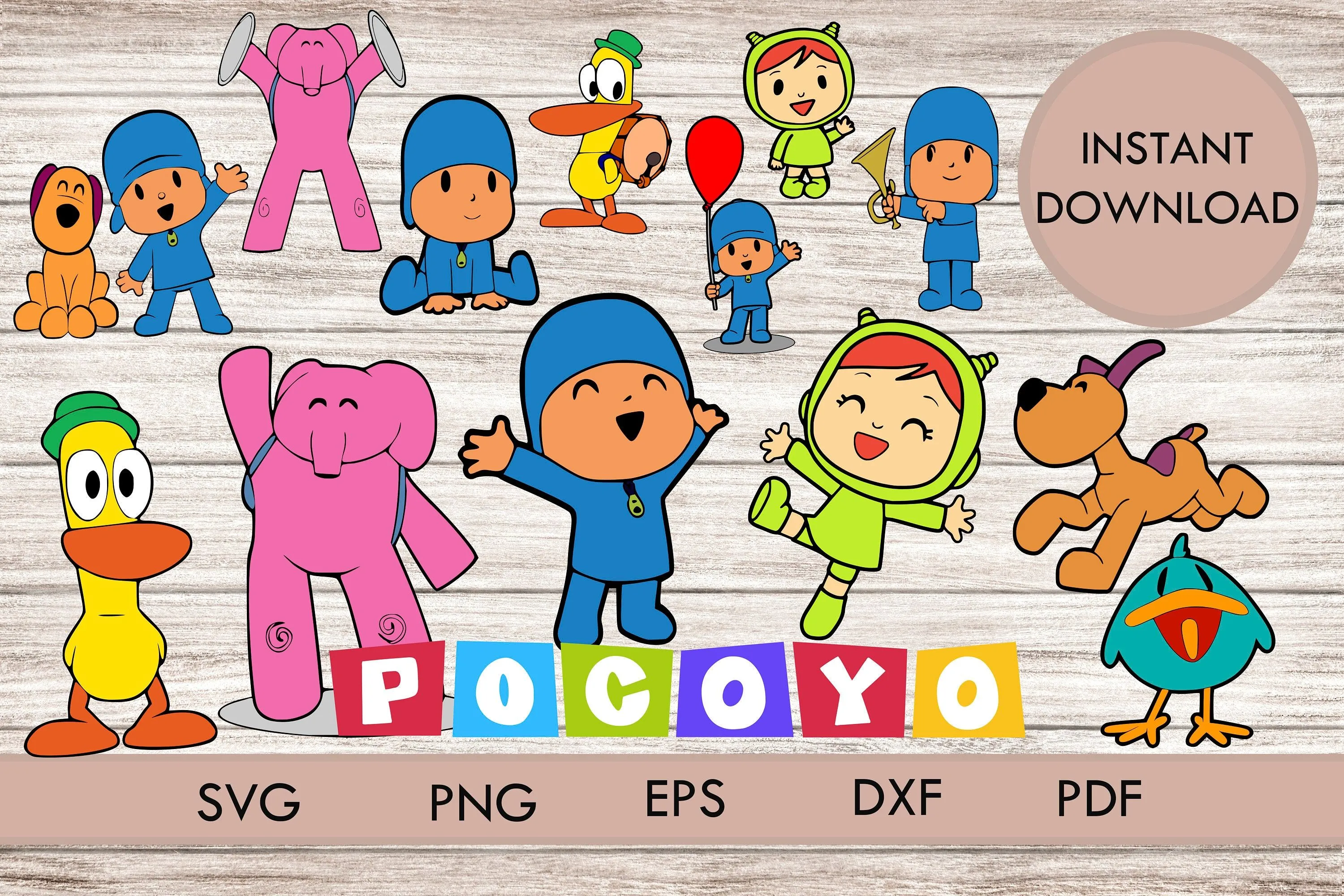 Pocoyo party png - Etsy México