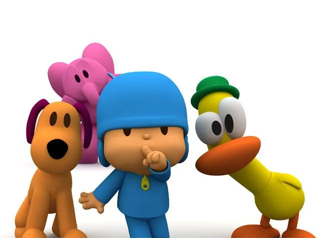 Pocoyo, Pato, Elly, Loula, Lula, Pajaroto, Pájaro dormilon ...