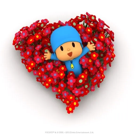 Pocoyo en San Valentin. | Detective POCOYO | Pinterest