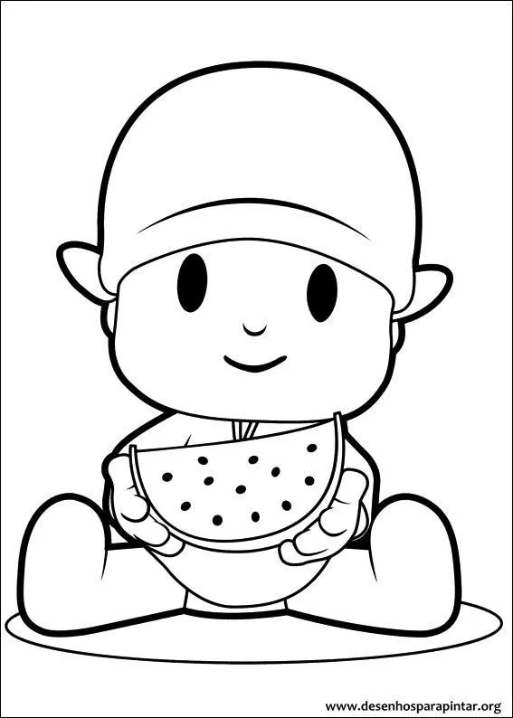 Pocoyo e sua Turma, desenhos para colorir imprimir e pintar ...