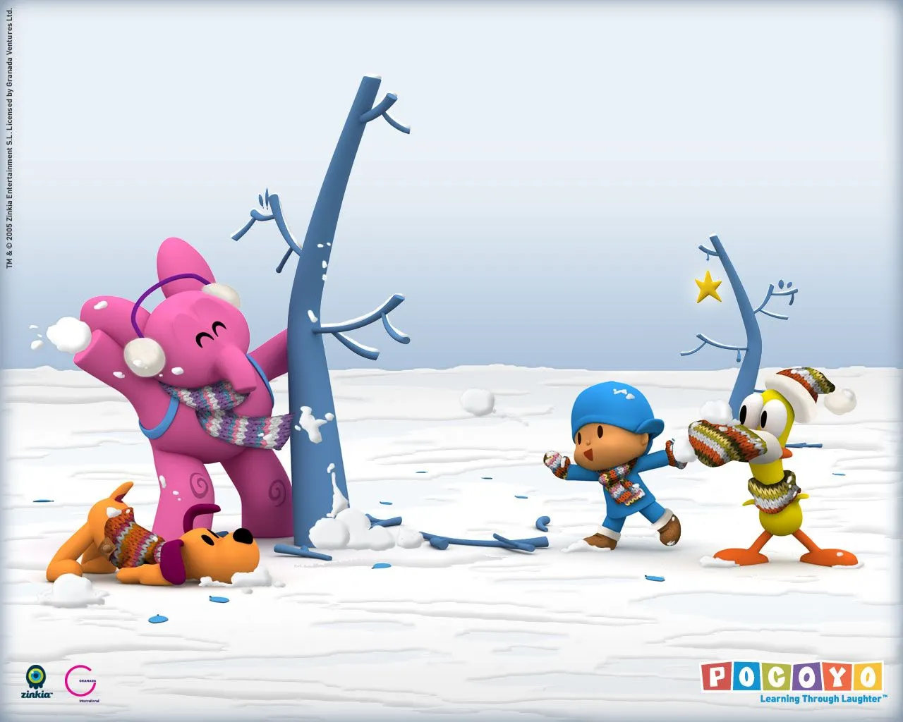 Pix For > Pocoyo Wallpaper