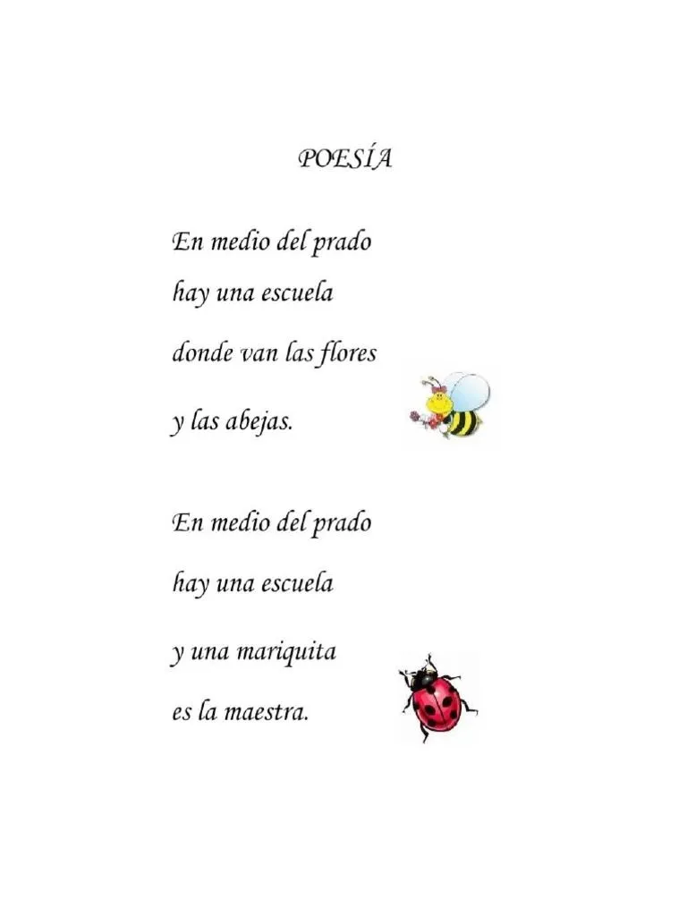 Poema Corto Sobre Abejas | PDF