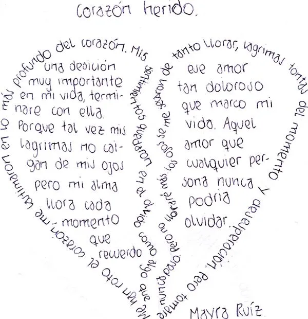 Un Poema Guaadaalupee Caligrama De Amor Tattoo Pictures