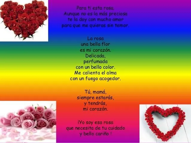 Poema para el dia de la madre