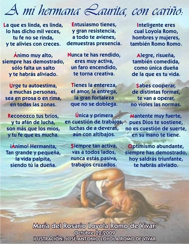 poema de la vida para mi hermana MEMES Pictures