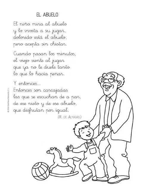 Poemas para abuelos - Imagui