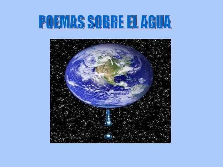 Poemas sobre el agua