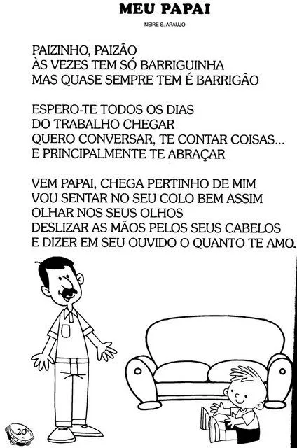 Dia dos Pais - Poemas - Almanaque dos Pais