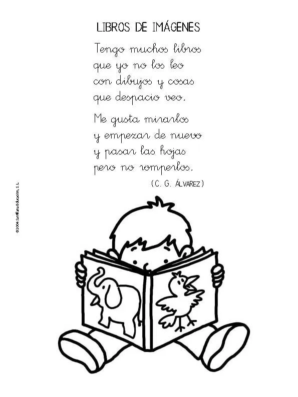 Poemas para niños de primaria - Imagui