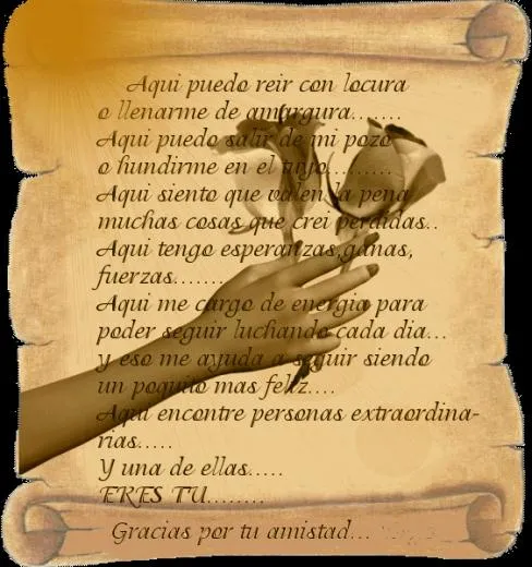 Poemas de amistad - Facebook Gratis