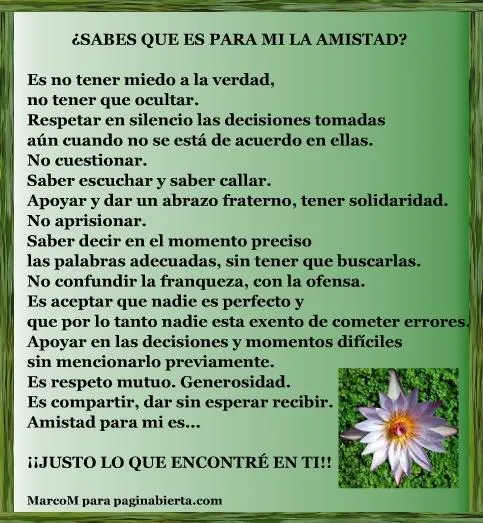 Poemas de amistad | Imagenes Chistosas Para facebook