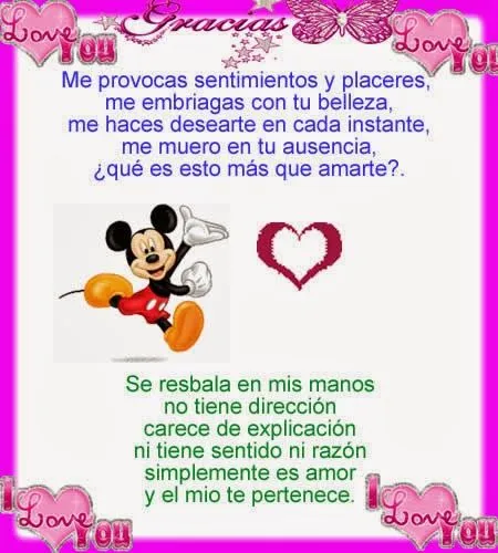 poemas de amor con frases y corazones | descargar imagenes de amor