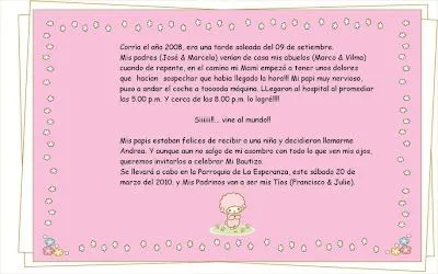 Poemas para bautizo de niña - Imagui