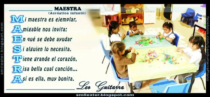 Poemas cortos dedicados a la escuela - Imagui