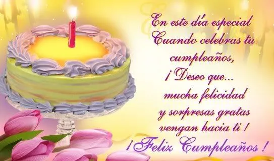 Poemas para cumpleaños ~ Poemas y Corazones