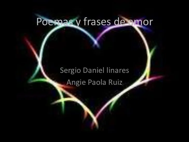 Poemas y frases de amor