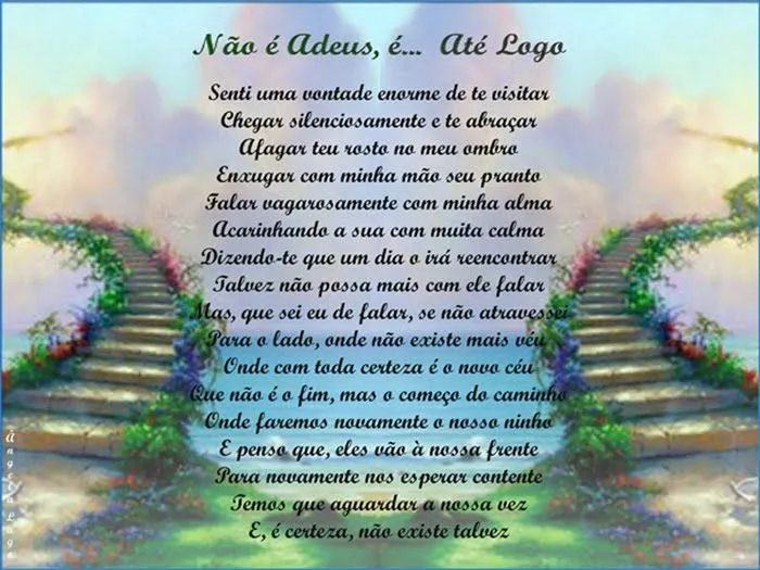 Poemas, frases e mensagens sobre adeus - Páginas | Luso-Poemas