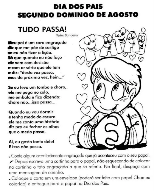 Poemas para os dias dos pais - Imagui