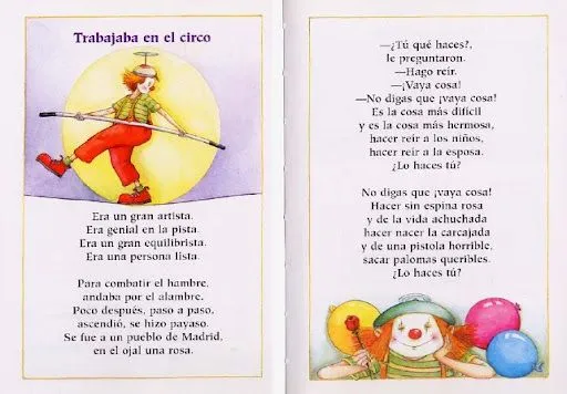 POEMAS INFANTILES DE GLORIA FUERTES PARA IMPRIMIR