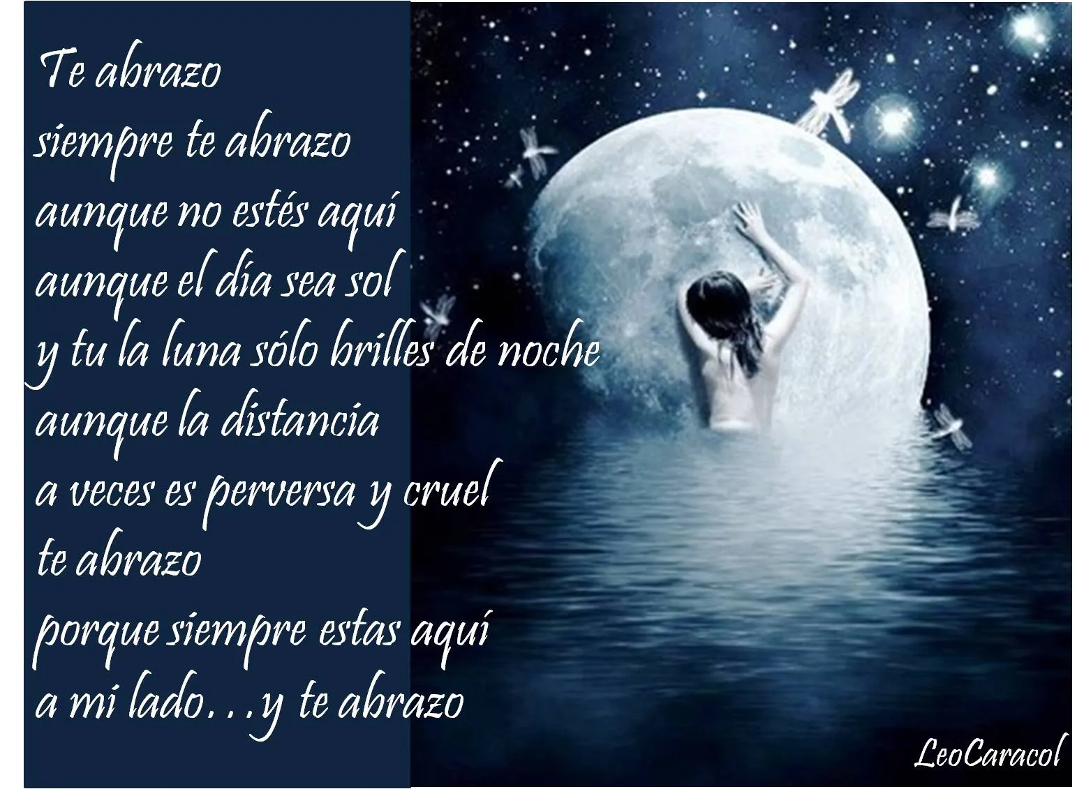 Poemas de Luna (mientras te extraño) | POEMAS DE UN CARACOL