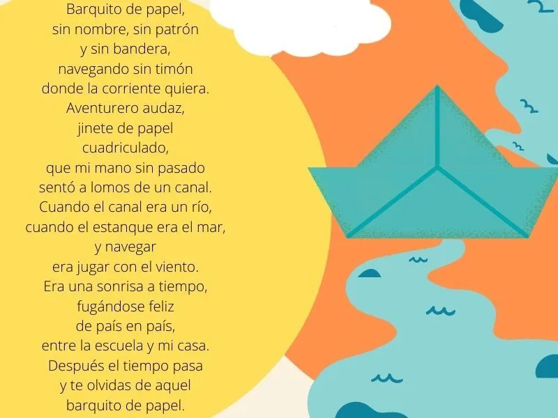 Poemas para niños de segundo de Primaria