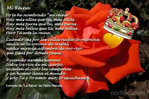 Poemas, poesia y versos de amor famosos y clasicos para Facebook