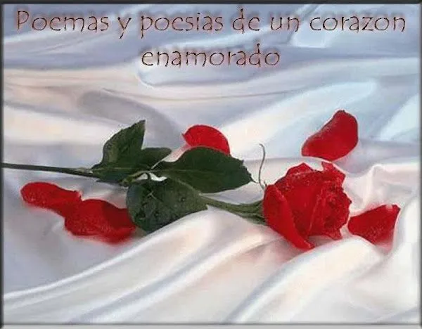 poemas y poesias de un corazon enamorado