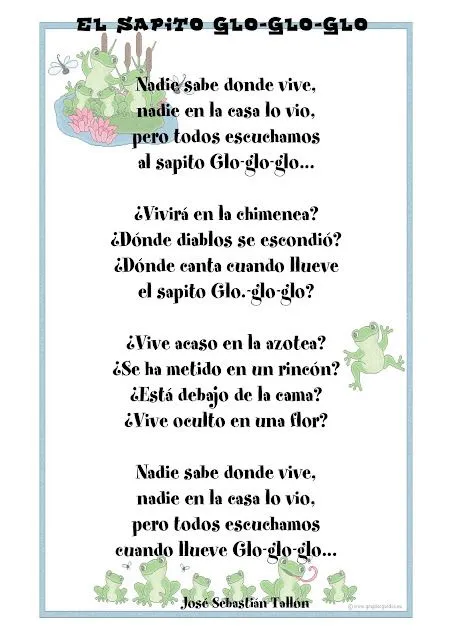 Poemas para primaria - Imagui