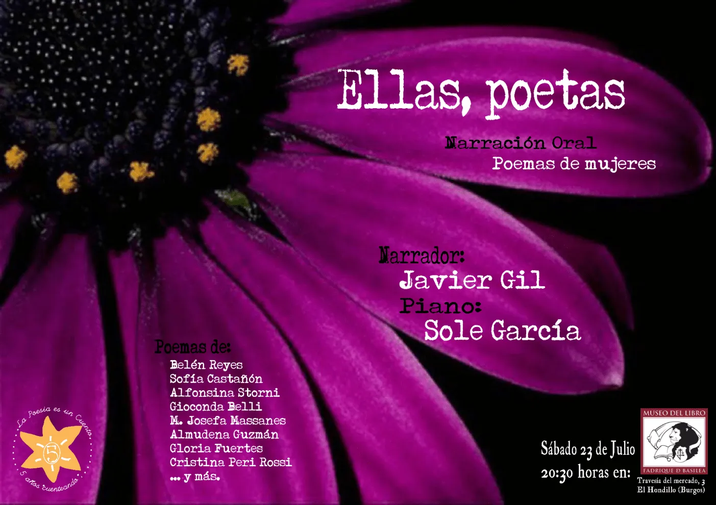 La Poesía es un Cuento: Ellas, poetas (Un cumpleaños)