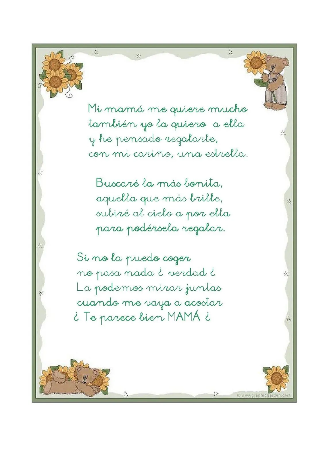 Poesia Para La Madre