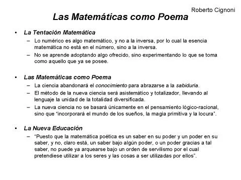 LA POESÍA MATEMÁTICO-COMPOSITIVA… Desde la numerología hasta el ...