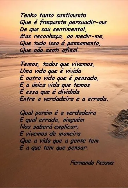 Poesias e Alguns Poemas: Imagem - Poesia de Fernando Pessoa