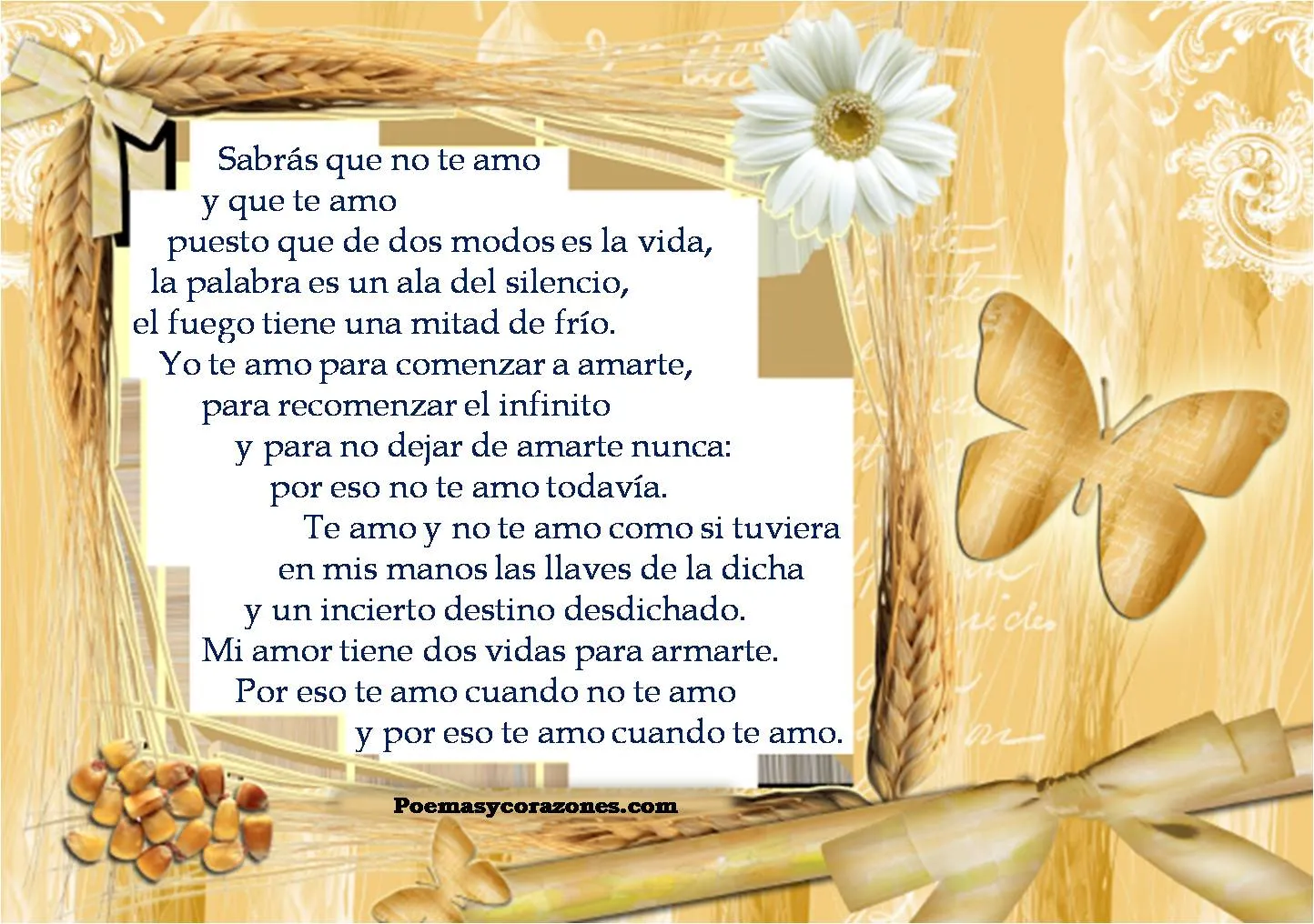 Poesías de amor y amistad ~ Poemas y Corazones